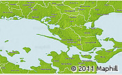 Physical 3D Map of Vordingborg