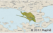 Satellite 3D Map of Vordingborg, shaded relief outside