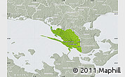 Physical Map of Vordingborg, lighten, semi-desaturated