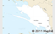 Classic Style Simple Map of Vordingborg