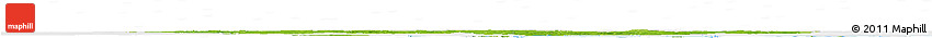 Physical Horizon Map of Vejle, single color outside