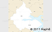 Classic Style Simple Map of Kolding