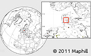 Blank Location Map of Lundserskov