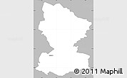 Gray Simple Map of Lundserskov