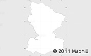 Silver Style Simple Map of Lundserskov