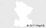Silver Style Simple Map of Lundserskov, single color outside