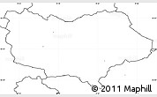 Blank Simple Map of Vamdrup, no labels