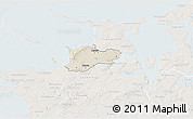 Shaded Relief 3D Map of Dragsholm, lighten