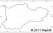 Blank Simple Map of Dragsholm, cropped outside, no labels
