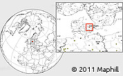 Blank Location Map of Holbak