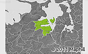 Physical Map of Holbak, desaturated