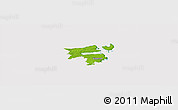 Physical Panoramic Map of Holbak, cropped outside