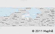 Silver Style Panoramic Map of Holbak