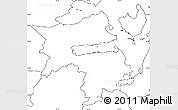 Blank Simple Map of Holbak, no labels