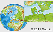 Physical Location Map of Soro, highlighted parent region