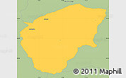 Savanna Style Simple Map of Tornved