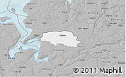 Gray 3D Map of Aalestrup