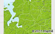 Physical Map of Aalestrup