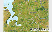 Satellite Map of Aalestrup