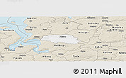 Classic Style Panoramic Map of Aalestrup