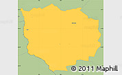 Savanna Style Simple Map of Fjends