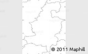 Blank Simple Map of Hvorslev, no labels