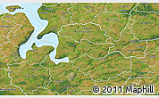 Satellite 3D Map of Moldrup