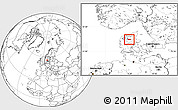 Blank Location Map of Moldrup