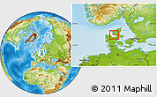 Physical Location Map of Moldrup, highlighted parent region