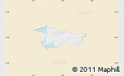 Classic Style Map of Moldrup, single color outside