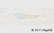 Shaded Relief Panoramic Map of Moldrup, lighten