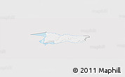 Silver Style Panoramic Map of Moldrup, single color outside