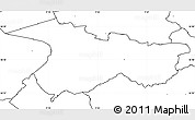 Blank Simple Map of Moldrup, no labels