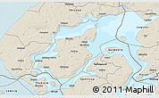 Shaded Relief 3D Map of Morso