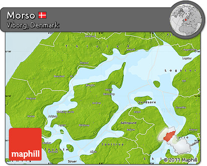 Physical Map of Morso