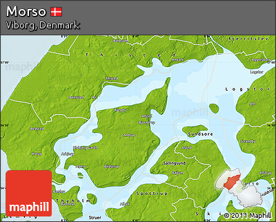 Physical Map of Morso