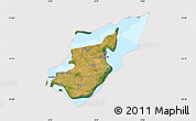 Satellite Map of Morso, cropped outside
