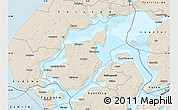 Shaded Relief Map of Morso