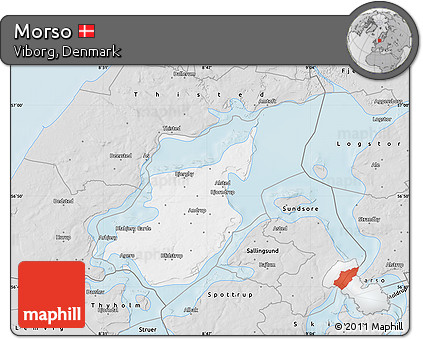 Silver Style Map of Morso