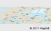 Shaded Relief Panoramic Map of Morso