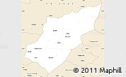 Classic Style Simple Map of Morso