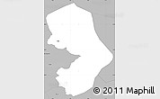 Gray Simple Map of Sundsore