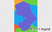 Political Simple Map of Sundsore