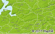 Physical 3D Map of Tjele