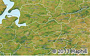 Satellite 3D Map of Tjele