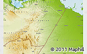 Physical Map of Ali Sabieh