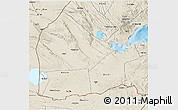 Shaded Relief 3D Map of Dikhil