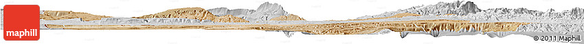 Satellite Horizon Map of Dikhil, lighten, desaturated Satellite Horizon Map of Dikhil, lighten, desaturated