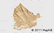 Satellite Map of Dikhil, cropped outside