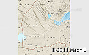 Shaded Relief Map of Dikhil